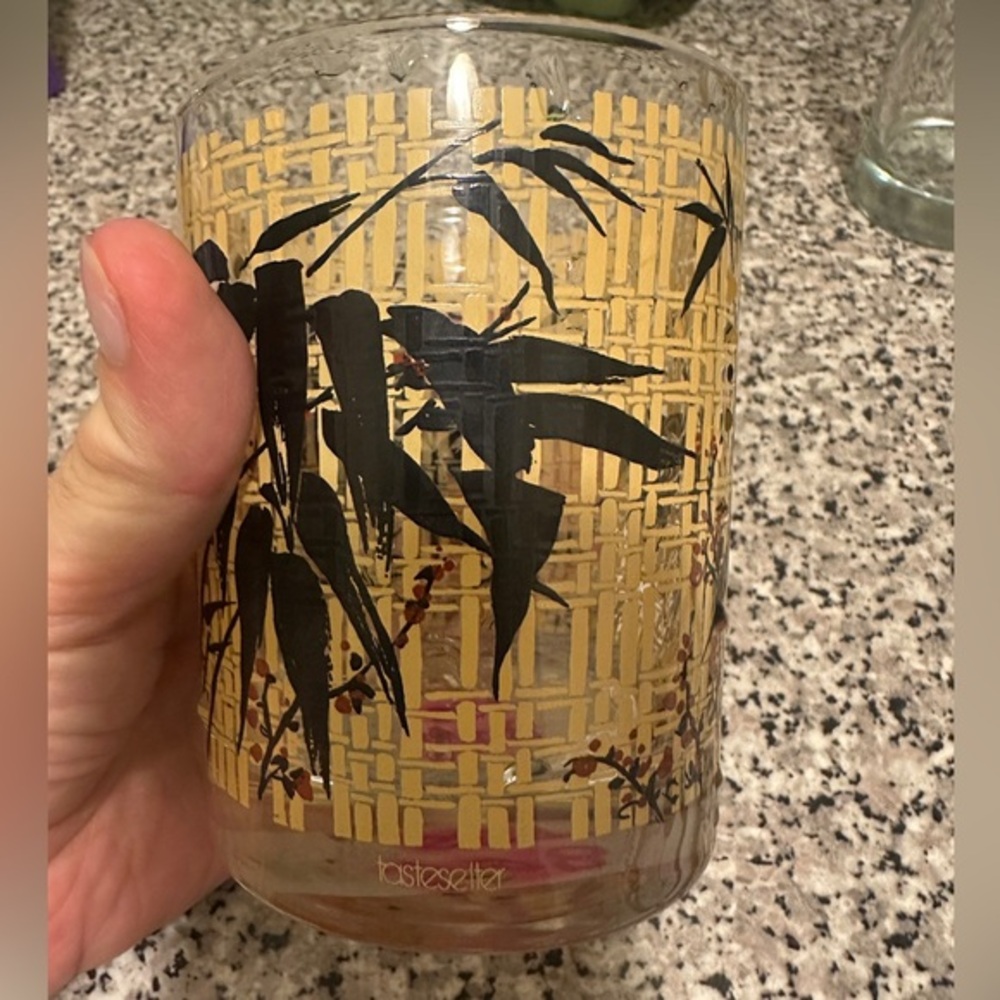 Set of 6 vintage MCM tastesetter glasses